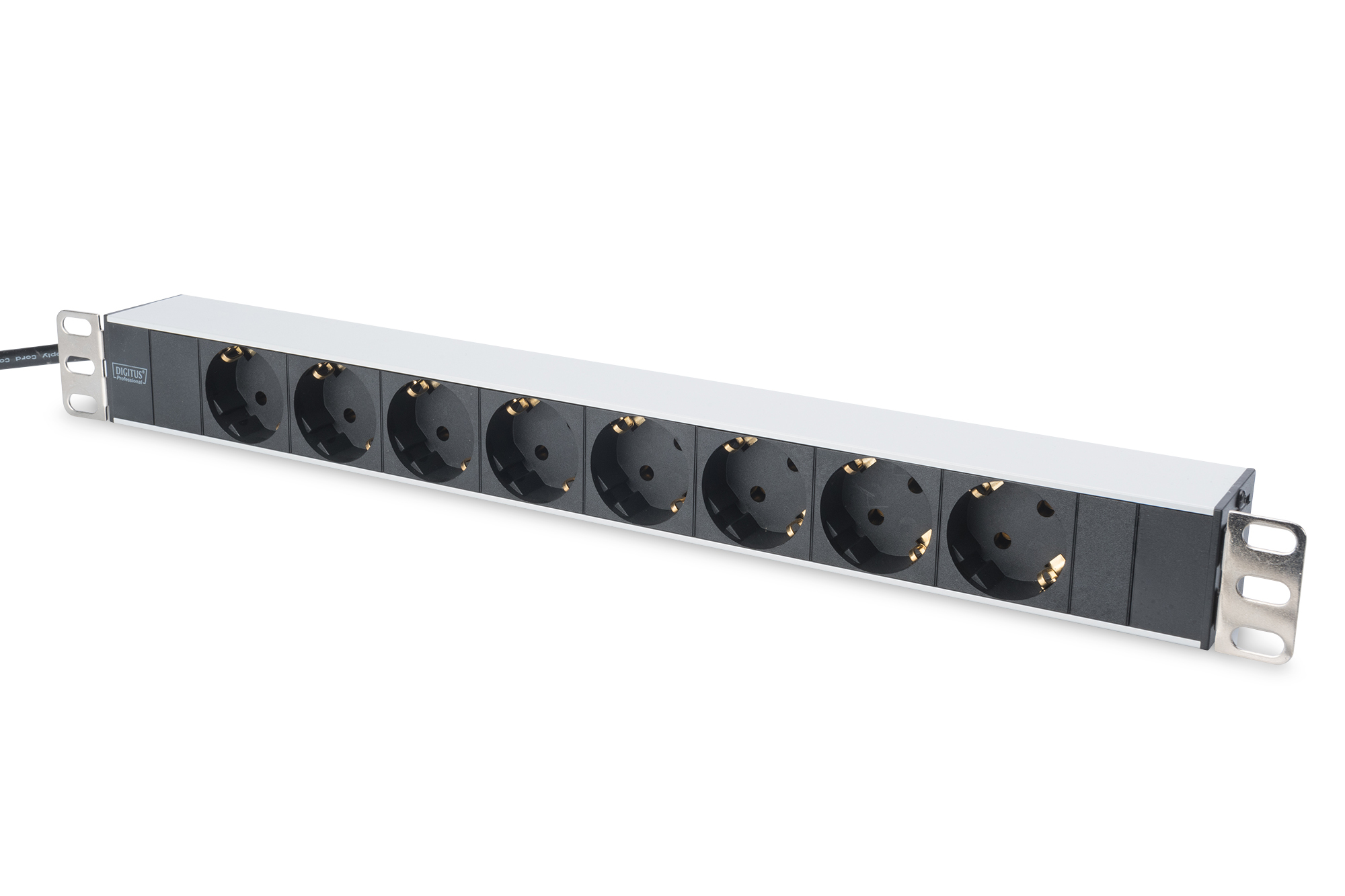 DIGITUS DN-95401 Steckdosenleiste 8-fach Schutzkontaktsteckdose