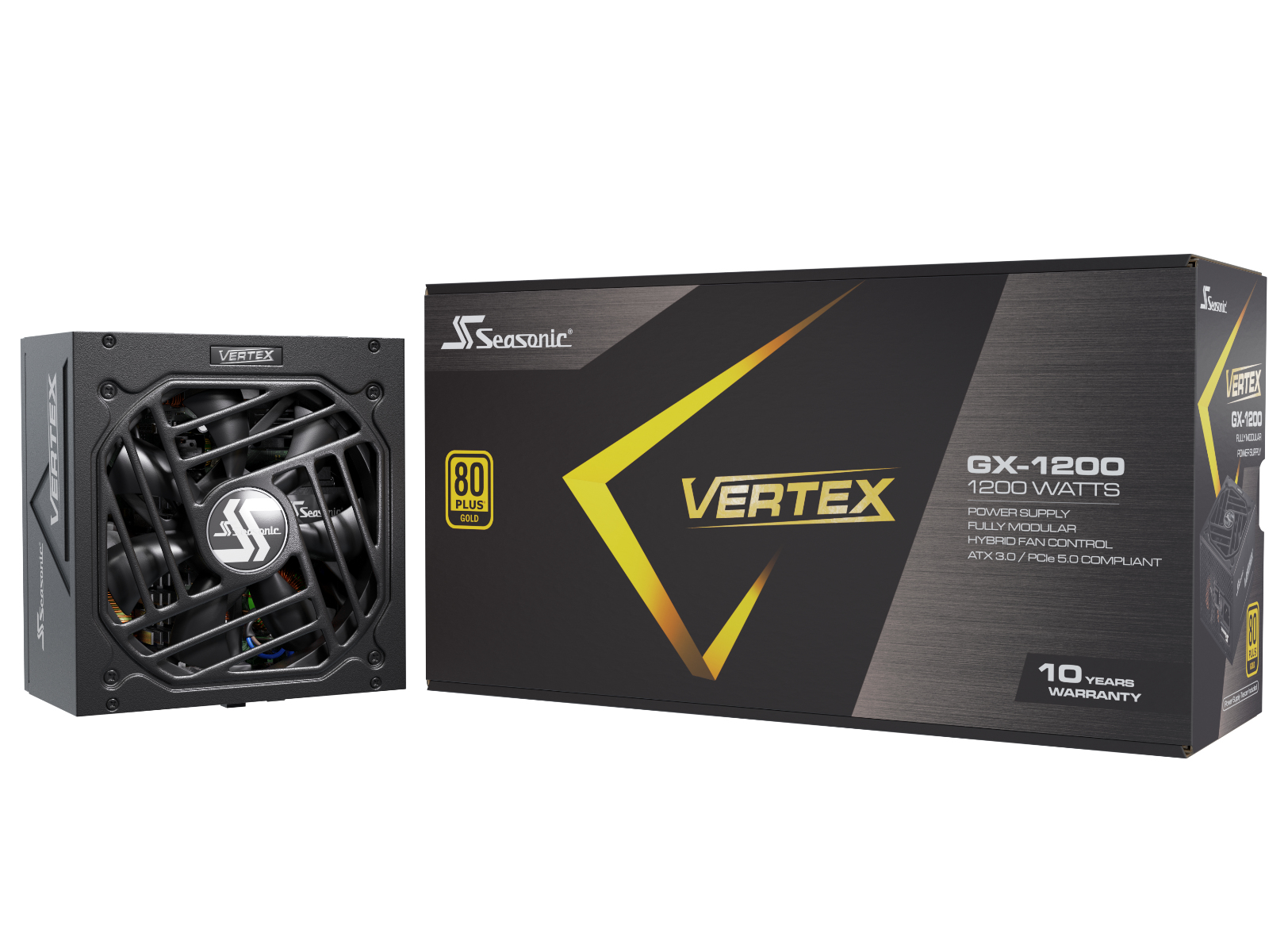 Seasonic VERTEX GX-1200 | ATX 3.0 | 1200W | aktiv | vollmodular | 80 PLUS Gold
