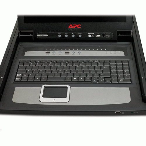 APC AP5816 - "17" Rack LCD Console mit Integrated 16 Port Analog KVM Switch"