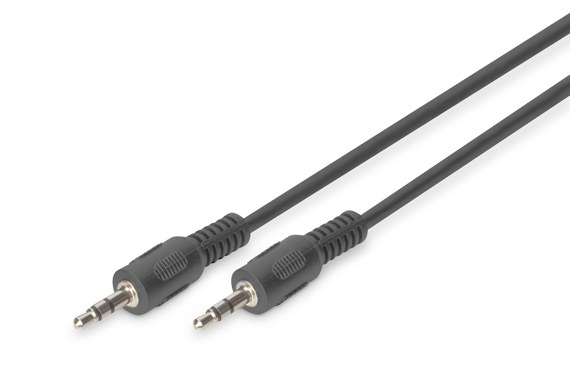 DIGITUS AK-510100-015-S Audio Anschlusskabel, stereo 3.5mm 1.50m, schwarz