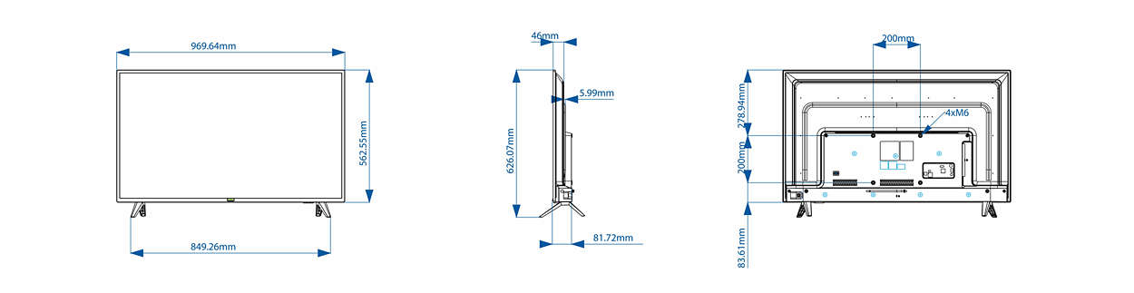 Philips 43HFL4014