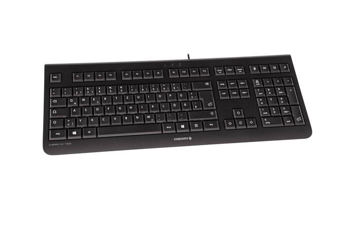 Cherry Tastatur KC 1000 (JK-0800GB-0) schwarz | ITALIENISCH