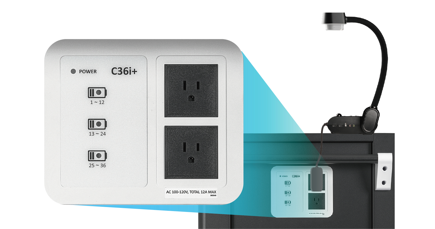 AVer Ladelösung C36i+ (EU Stecker)