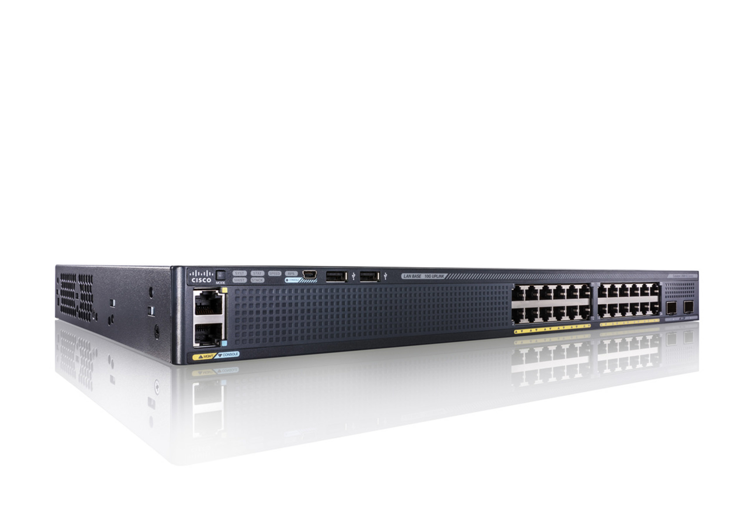 CISCO WS-C2960X-24TS-L Catalyst 2960-X Switch 1GbE LAN Base 24x1G+4xSFP L2 managed