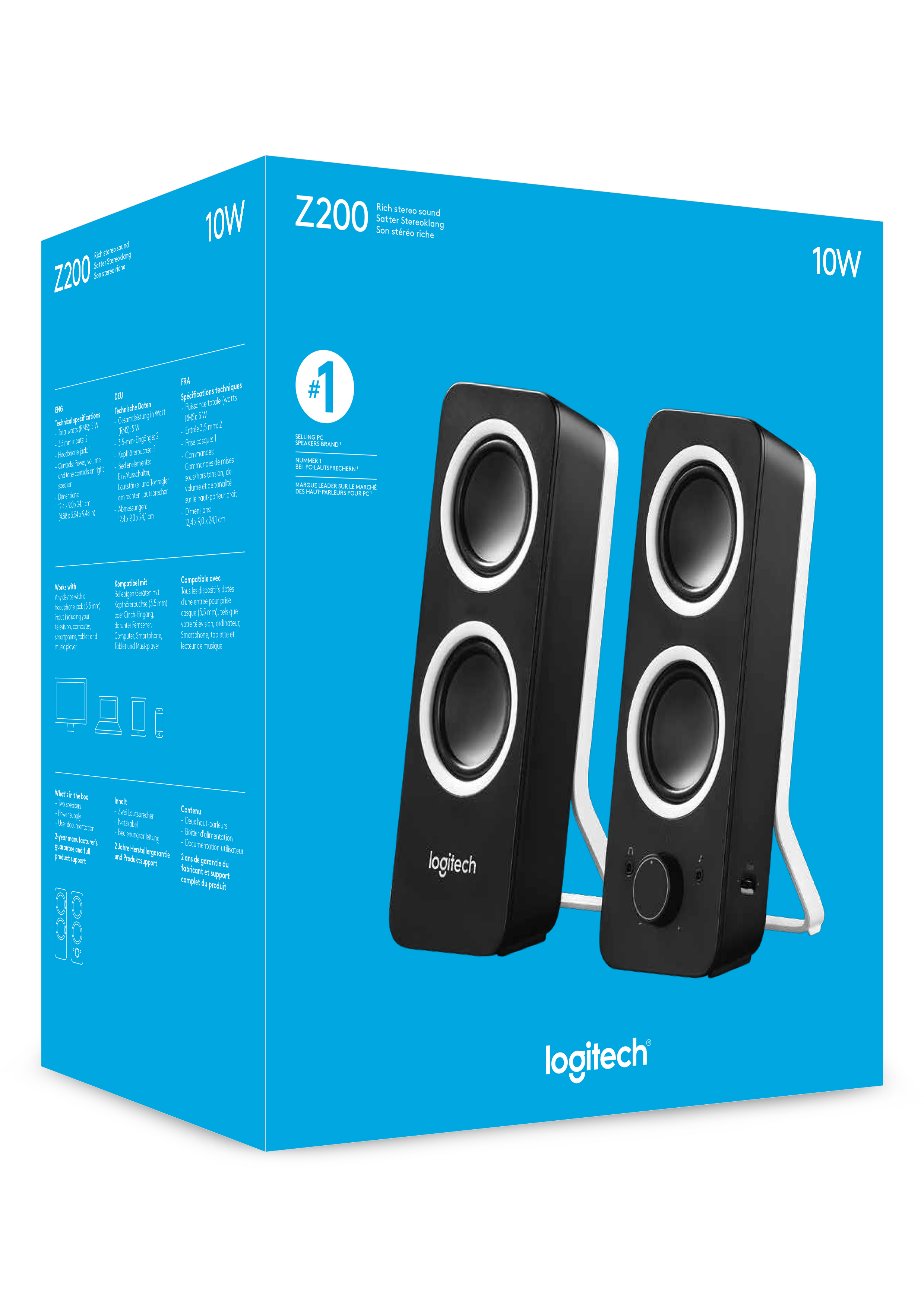 Logitech Lautsprecher Z200