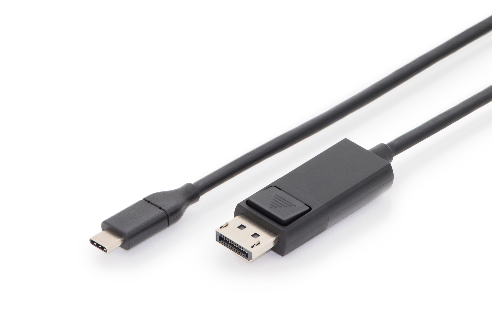 DIGITUS AK-300333-020-S USB Type-C Adapterkabel, Type-C auf DP St/St, 2,0m
