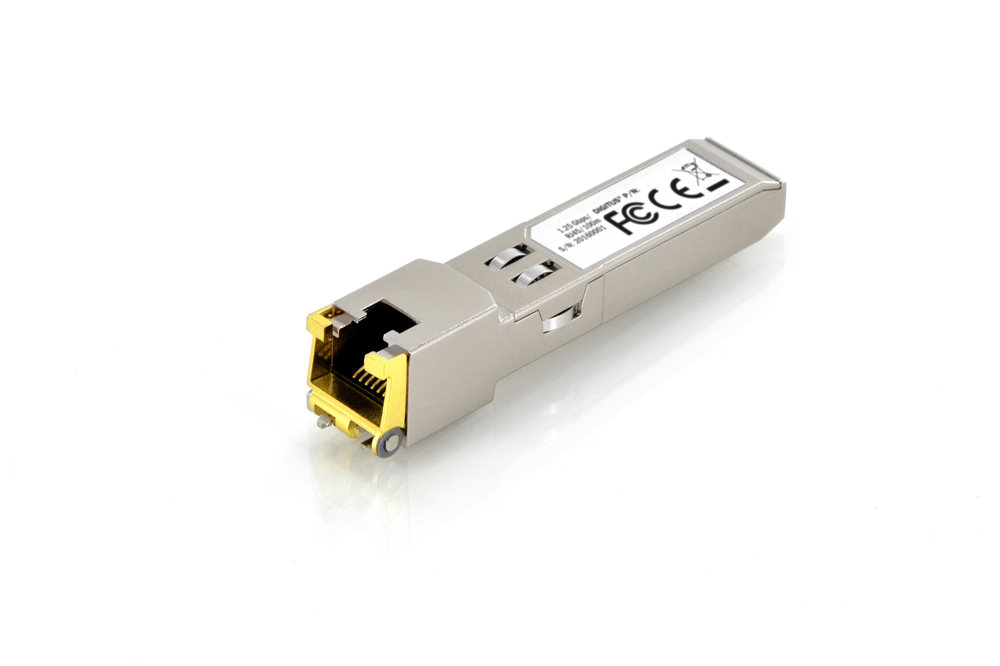 DIGITUS DN-81210 Mini GBIC Kupfer SFP Modul, 10 Gbps, RJ45