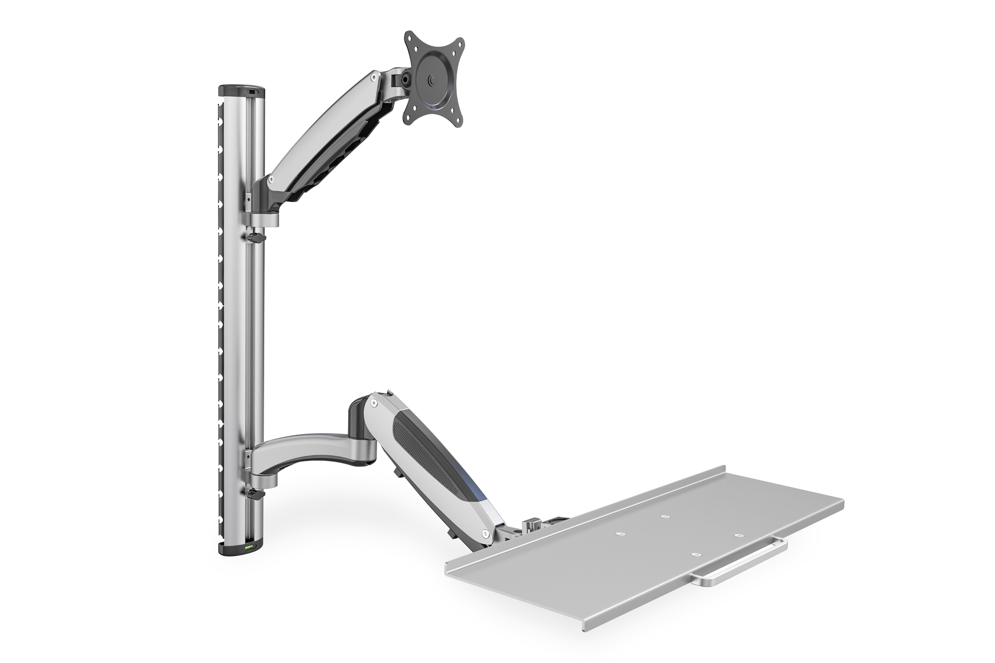 DIGITUS DA-90354 Arbeitsplatz (Monitor, Tastatur, Maus) Wandmontage