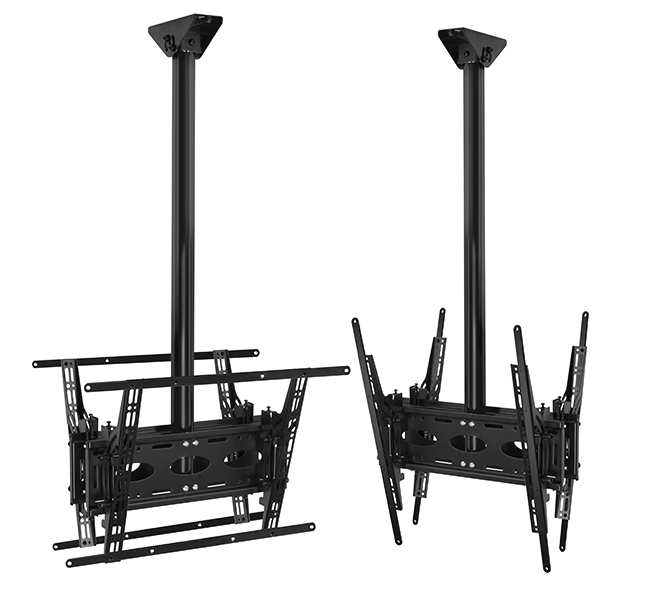B-TECH Deckenhalterung für Dual Diplays  back to back  BT8428-100/B