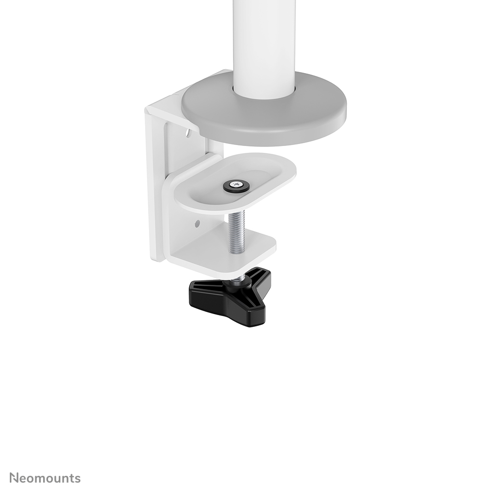 Neomounts Monitor-Tischhalterung - Klemme /Bolzen - 43,2 cm (17") - 68,6 cm (27") - 100 x 100 mm - Höhenverstellung - Weiß