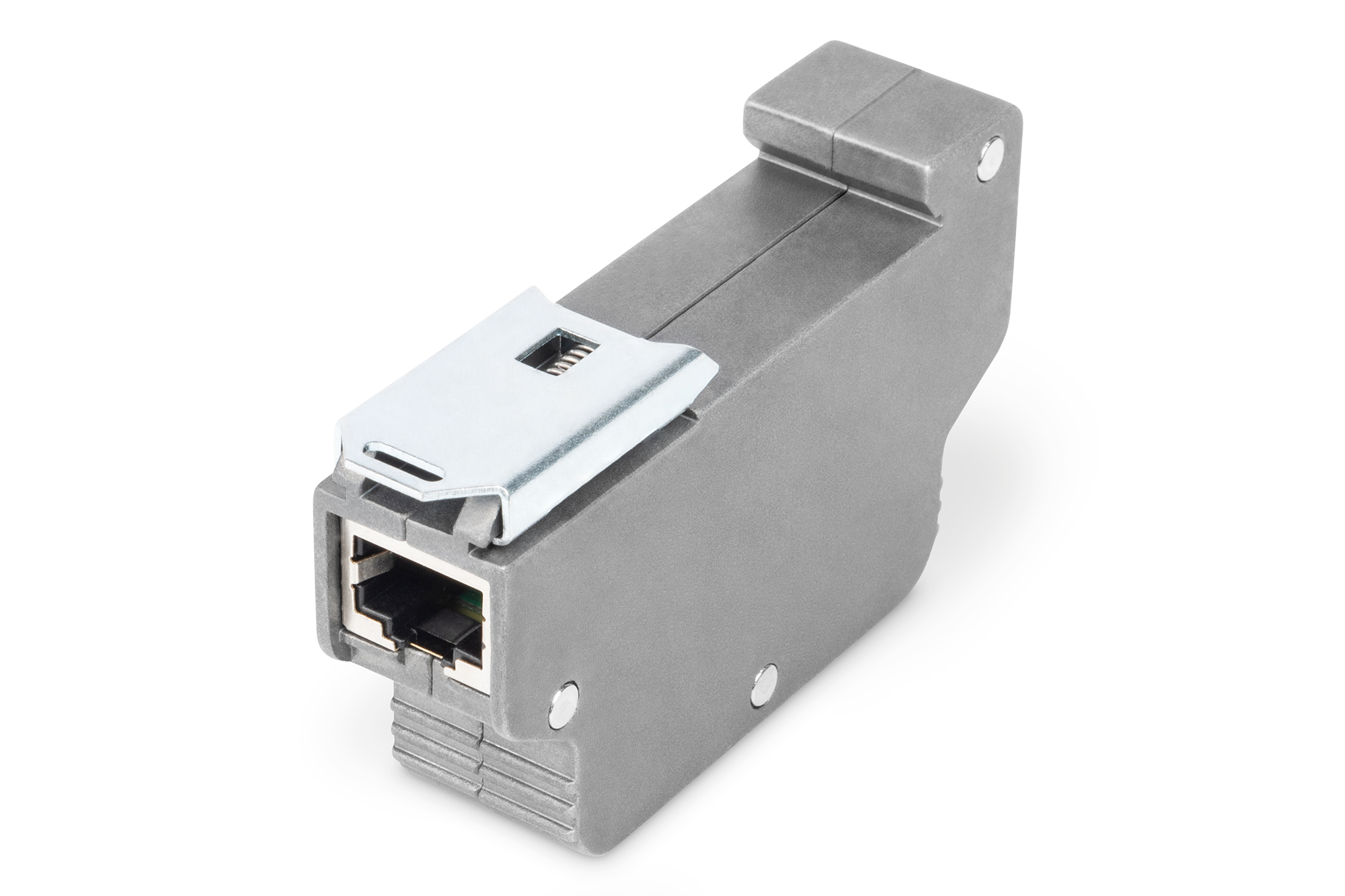 DIGITUS DN-95421 PoE Surge Protector (RJ45), DIN-Schienenmontage, Indoor