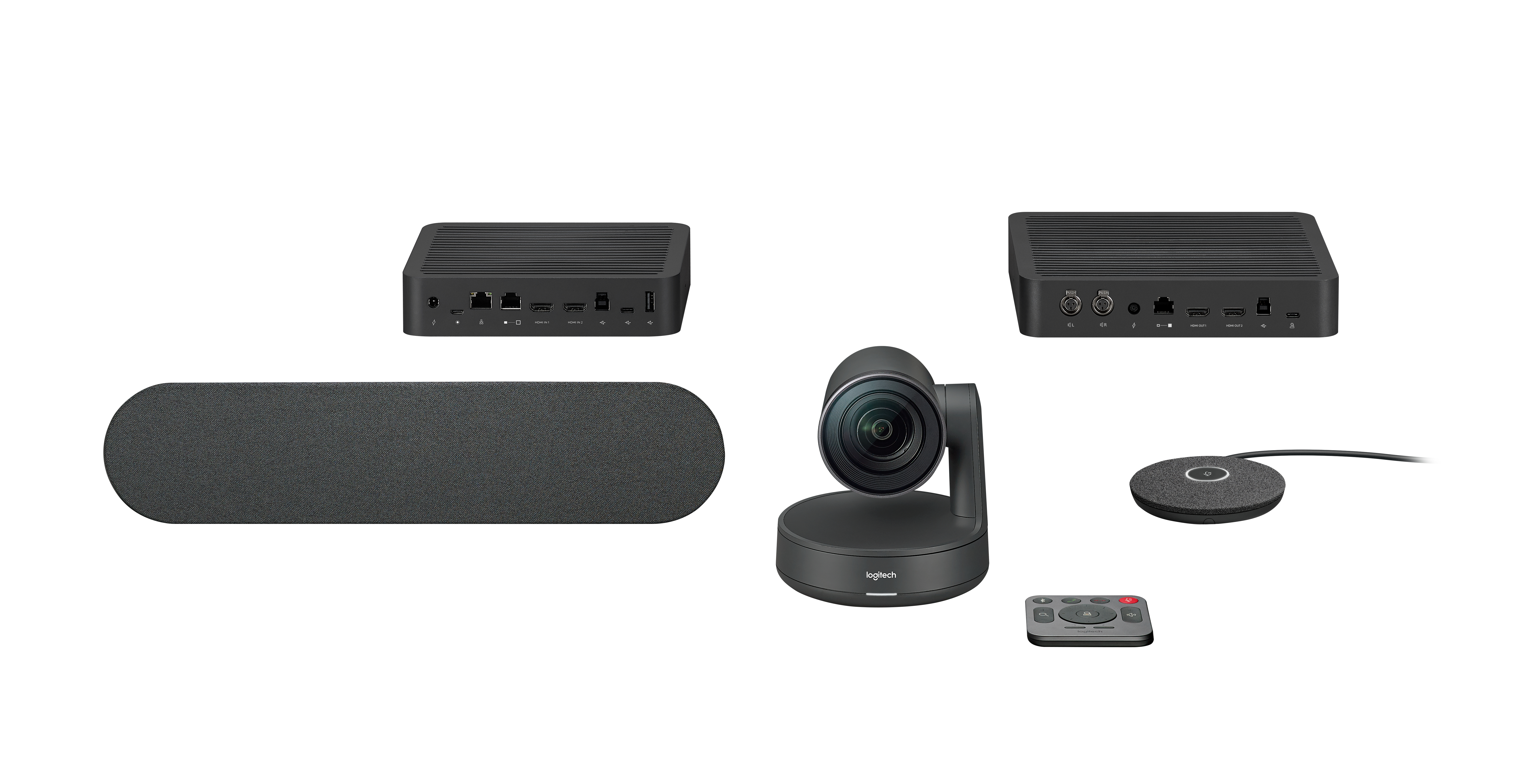Logitech Kamera Rally Kit, schwarz