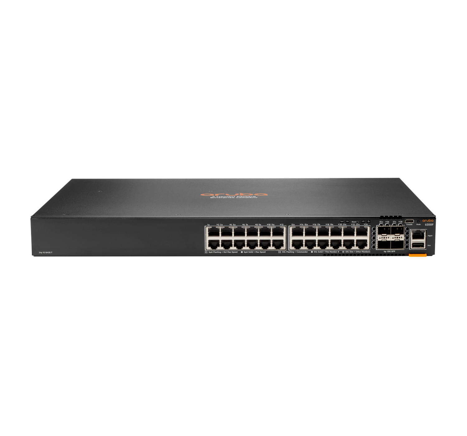 HPE JL725A#ABB Aruba Swich 6200, 24x10/100/1000 + 4x10GB,