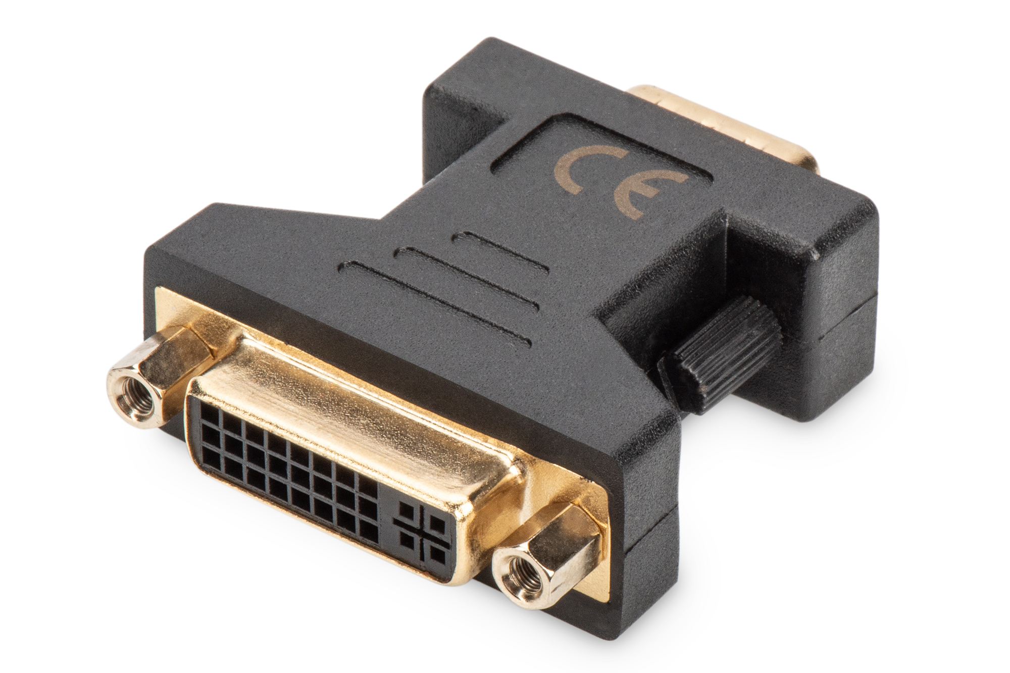 DIGITUS AK-320505-000-S DVI Adapter, DVI(24+5) - HD15 Bu/St
