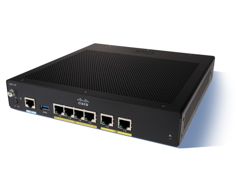 CISCO C927-4P Router , 4x10/100/GB