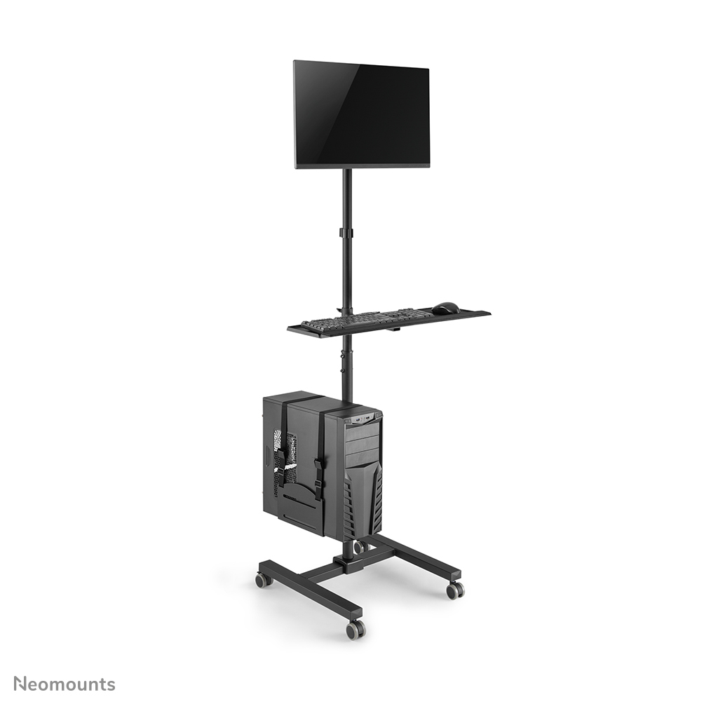 Standfuß, Monitorhalterung, Arbeitsstation, Computer Tower, Mobiles System