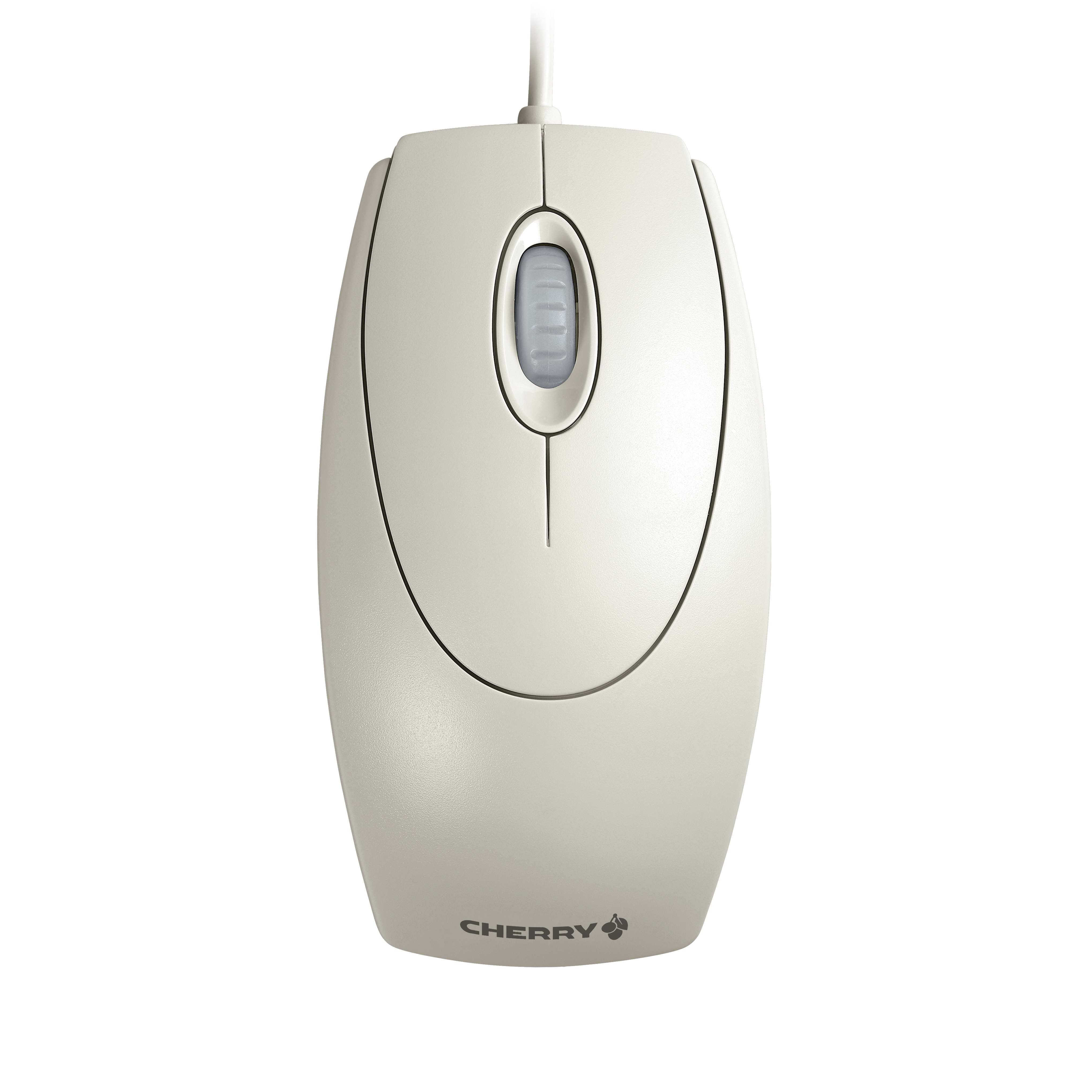 Cherry Maus Wheelmouse Optical (M-5400), USB, PS2, hellgrau