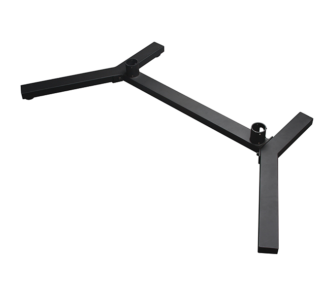B-TECH System2 Bodenfuß XL schwarz  BT4004