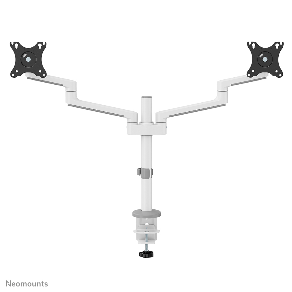 Neomounts Monitor-Tischhalterung - Klemme /Bolzen - 43,2 cm (17") - 68,6 cm (27") - 100 x 100 mm - Höhenverstellung - Weiß