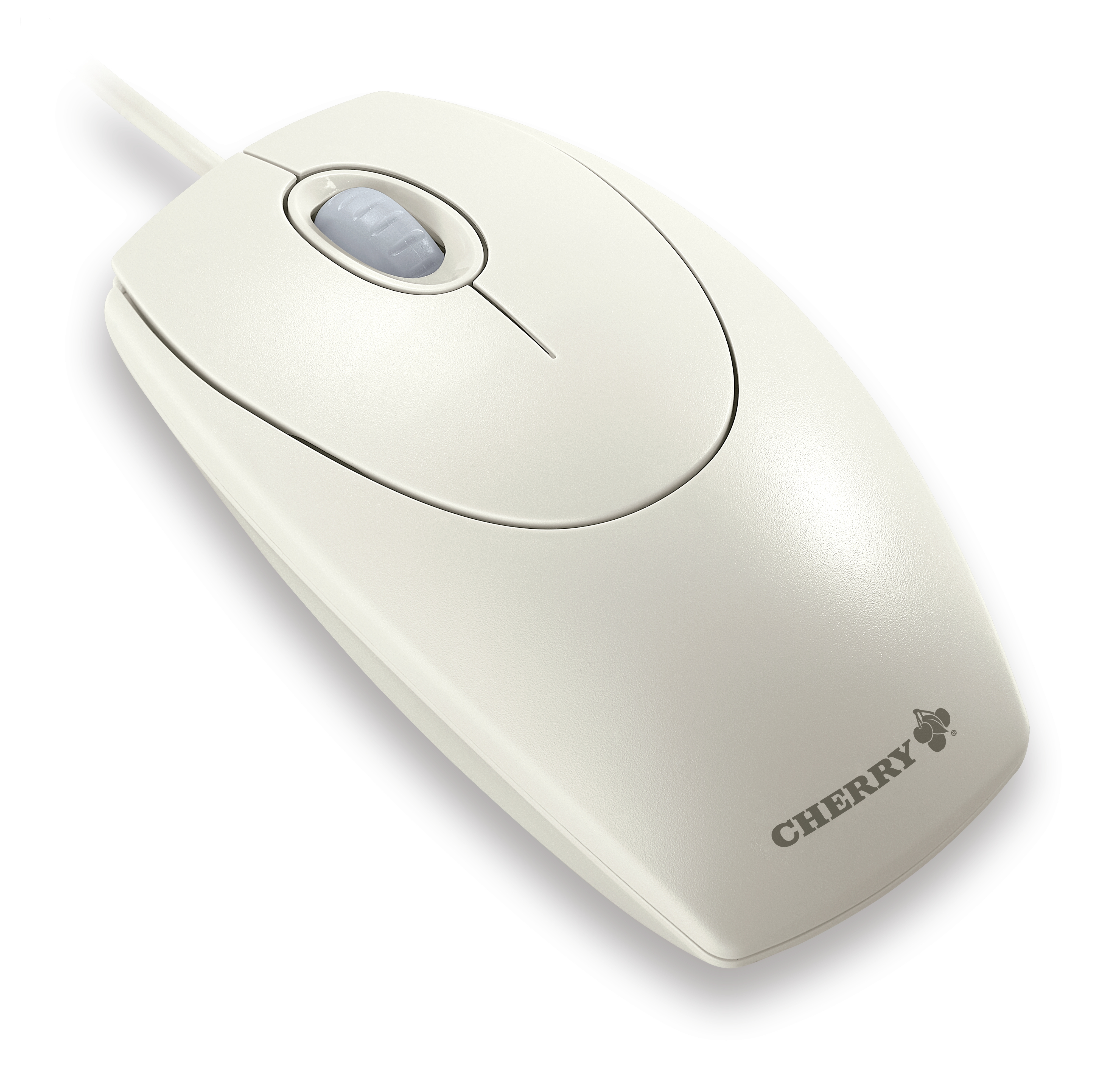 Cherry Maus Wheelmouse Optical (M-5400), USB, PS2, hellgrau
