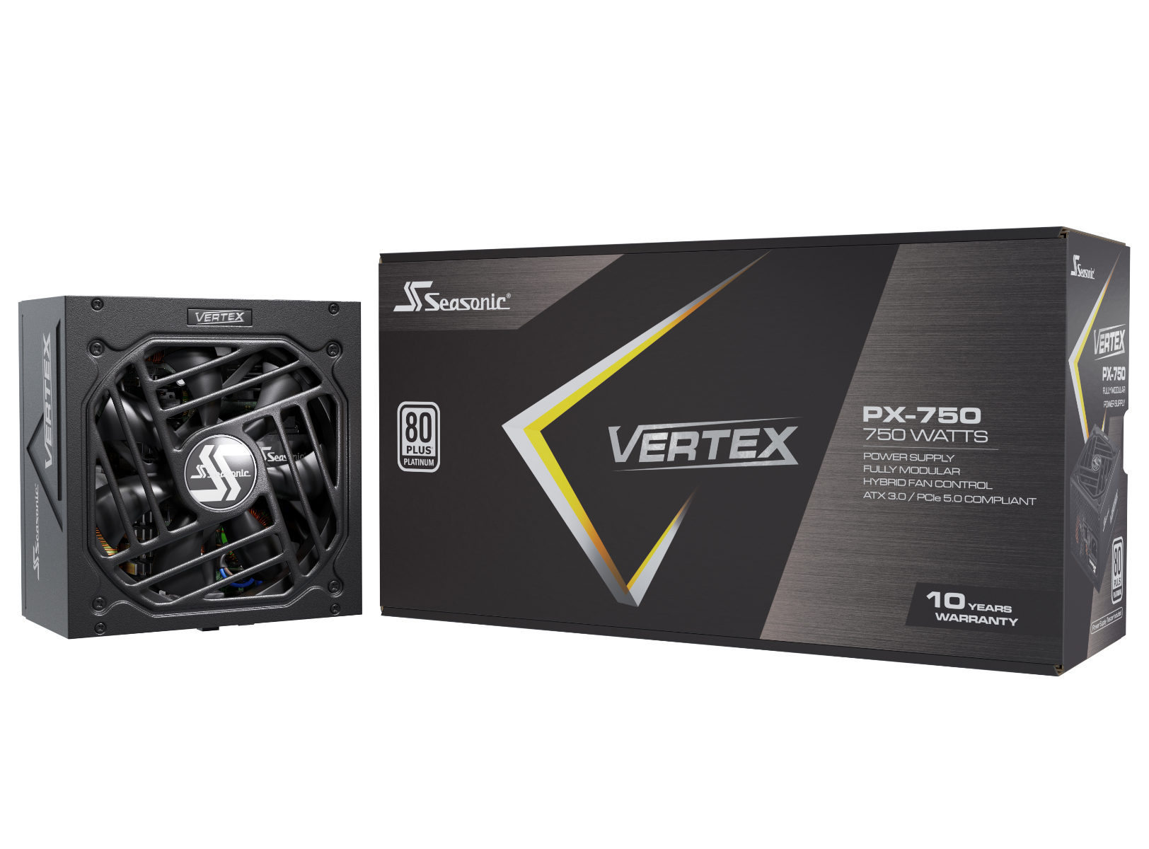 Seasonic VERTEX PX-750 | ATX 3.0 | 750W | aktiv | vollmodular | 80 PLUS Platinum