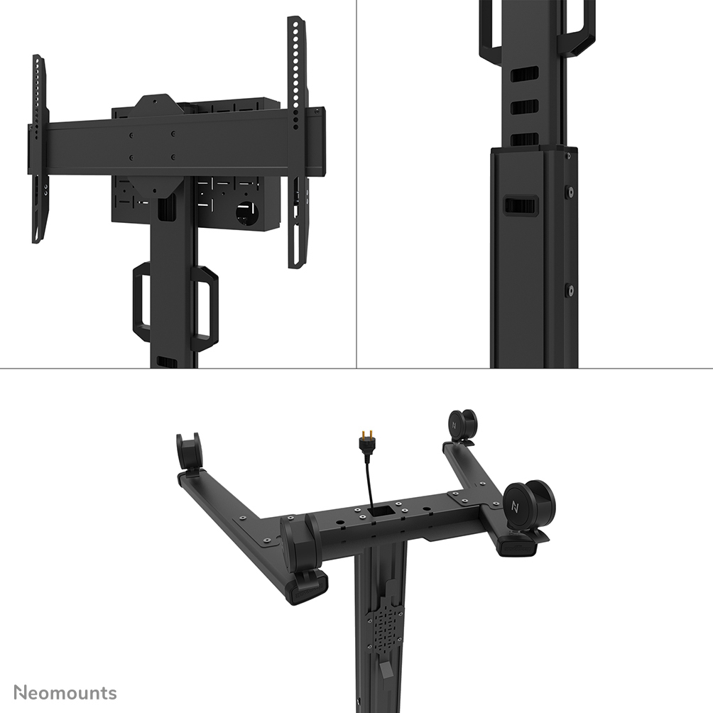 Neomounts Select Bodenständer - 70 kg - 94 cm (37") - 190,5 cm (75") - 100 x 100 mm - 600 x 400 mm - 1145 - 1535 mm