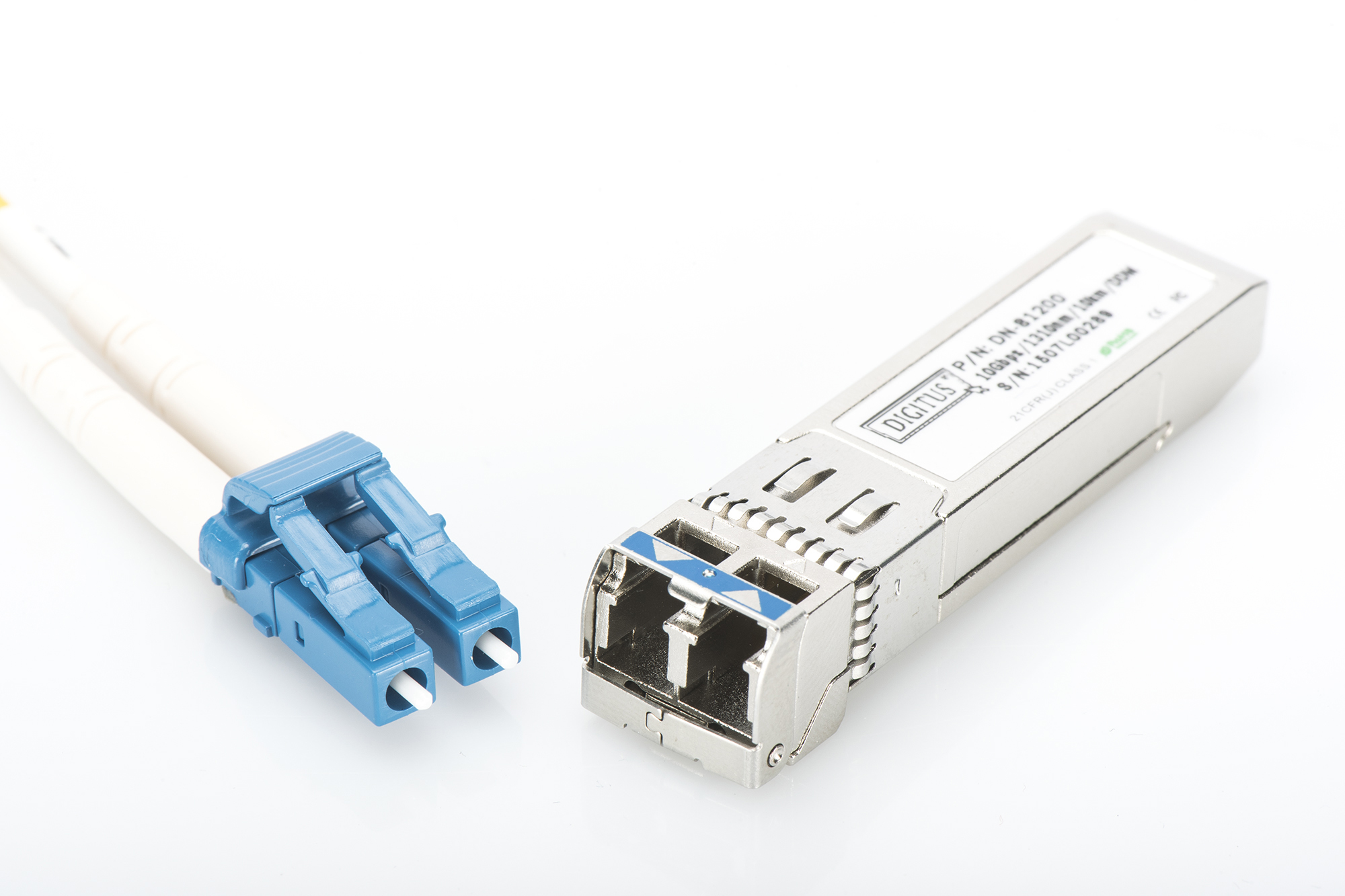 DIGITUS DN-81200 mini GBIC (SFP) Modul, 10Gbps, 0.3km, mit DDM Funktion