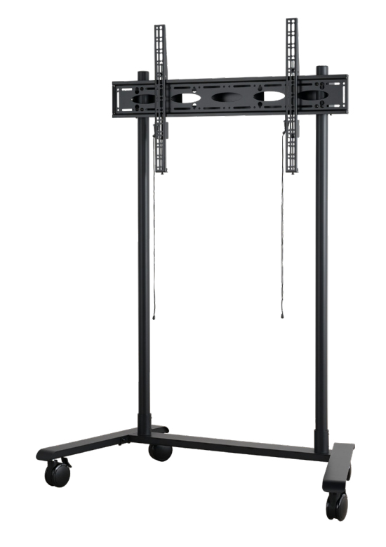 B-TECH Extra-Large Flat Screen Trolley / Floor Stand (VESA 1000 x 600) - 1.5m Ø60mm Poles BT8506/B V2
