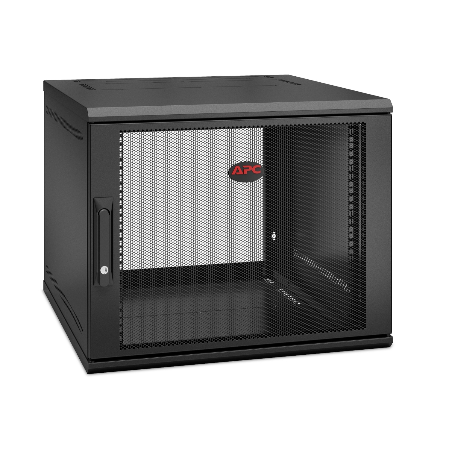 APC AR109SH6 - NetShelter WX 9U Single Hinged Wall-mount Enclosure 600mm Deep