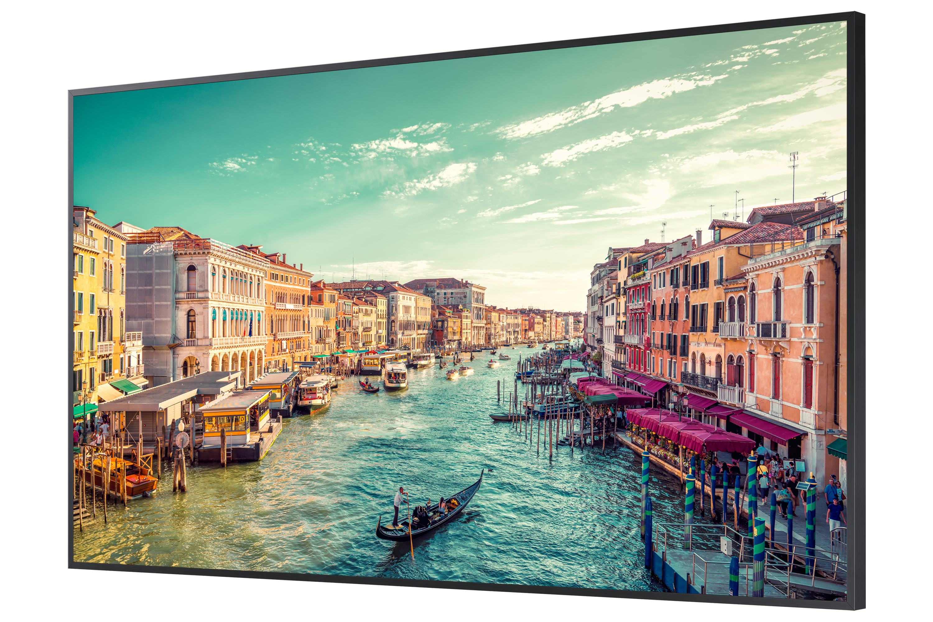 Samsung Smart Signage QM98T-B A-Ware mit Kartonageschäden