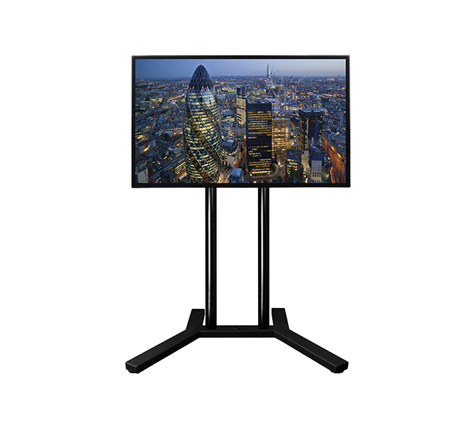 B-TECH System2 Bodenfuß groß schwarz  BT4003