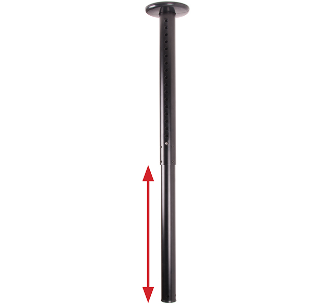 B-TECH System2 Rohr 50mm BT7851/B  600-1000mm verstellbar.