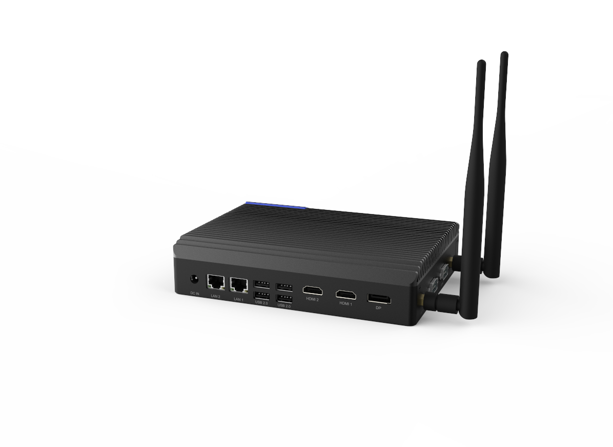 JWIPC Mini PC K1K105F Core-i7-1255U PASSIV (K105F-i7 1255U-8G-256G)                                 