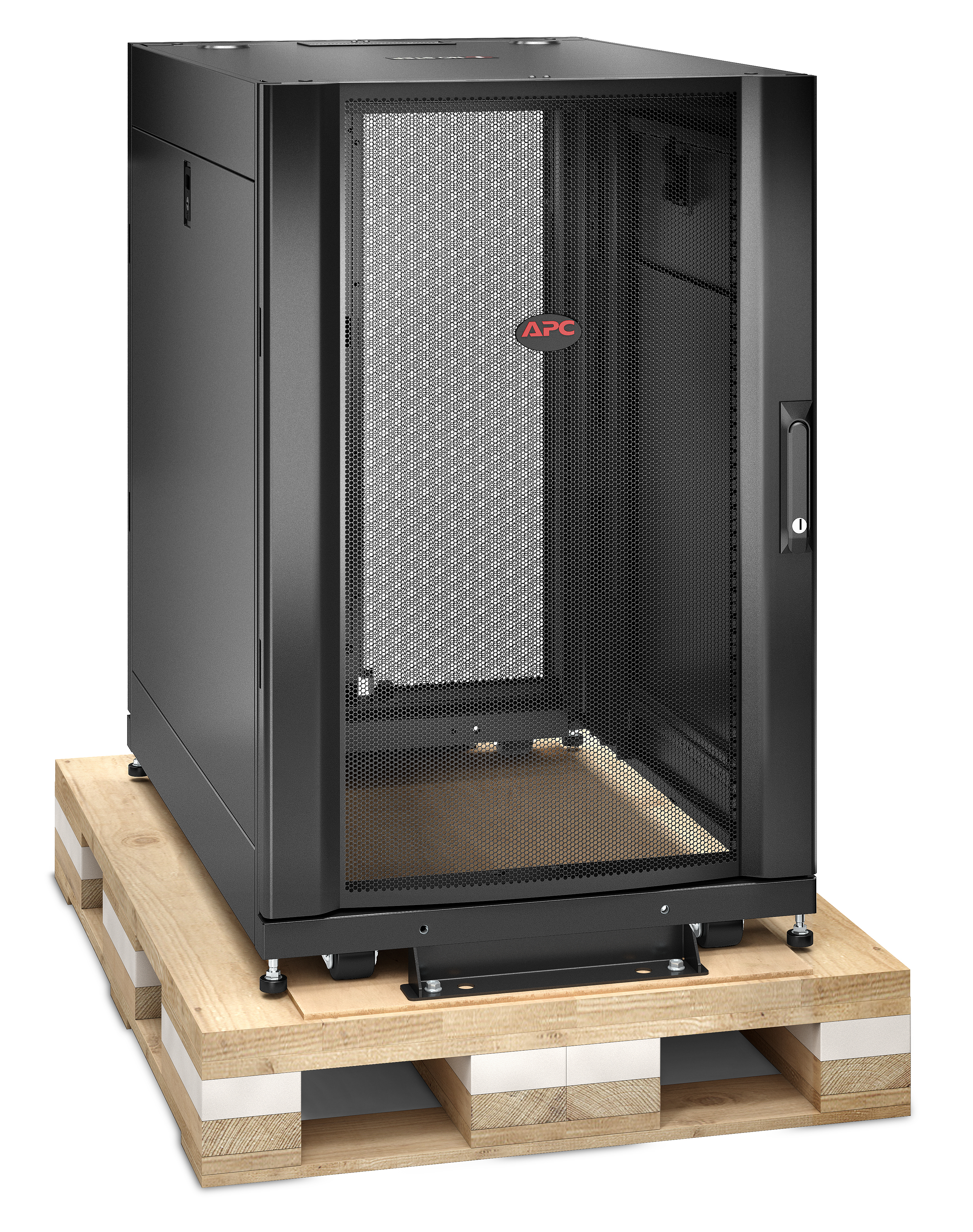 APC AR3006SP - NetShelter SX 18U Server Rack Enclosure 600mm x 900mm w/ Sides Black Shock Packaging