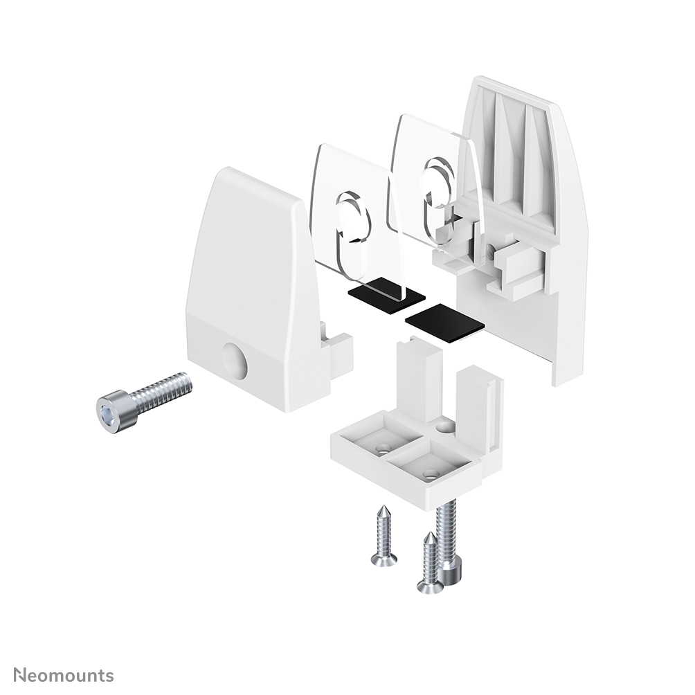 Neomounts Klemmensatz für Schreibtisch (2 Stk) - 25 - 40 mm - Tisch/Bank - 42 mm - 31 mm - 89 mm - 465 mm