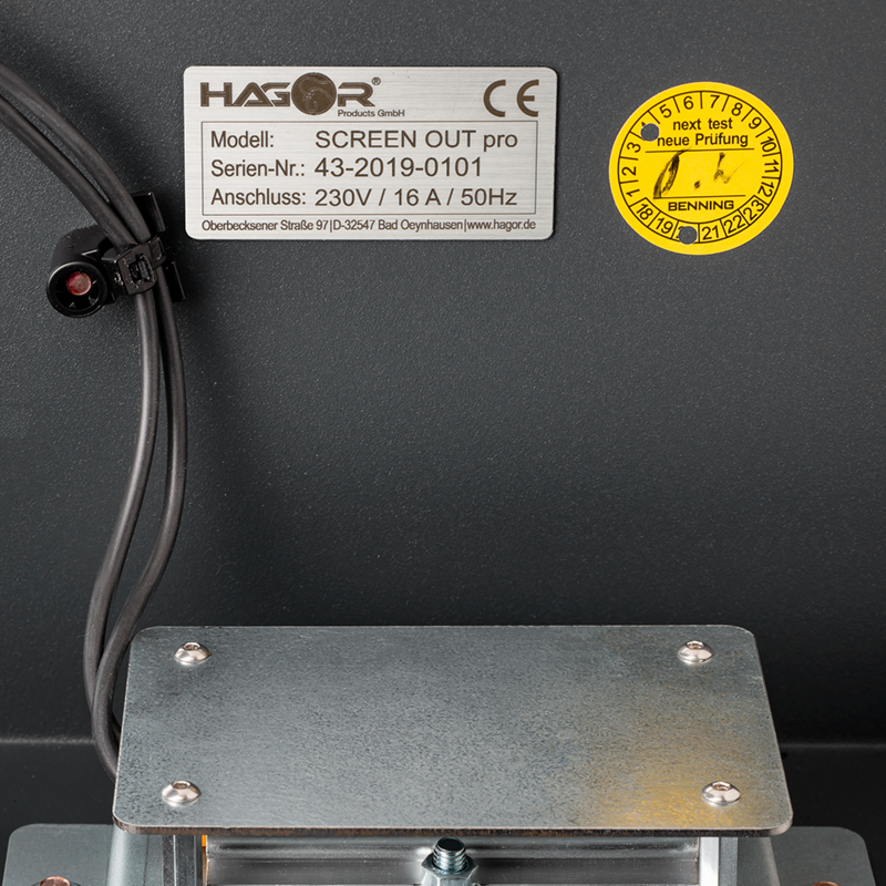 HAGOR Outdoor Stele ScreenOut  ECO Kiosk XL