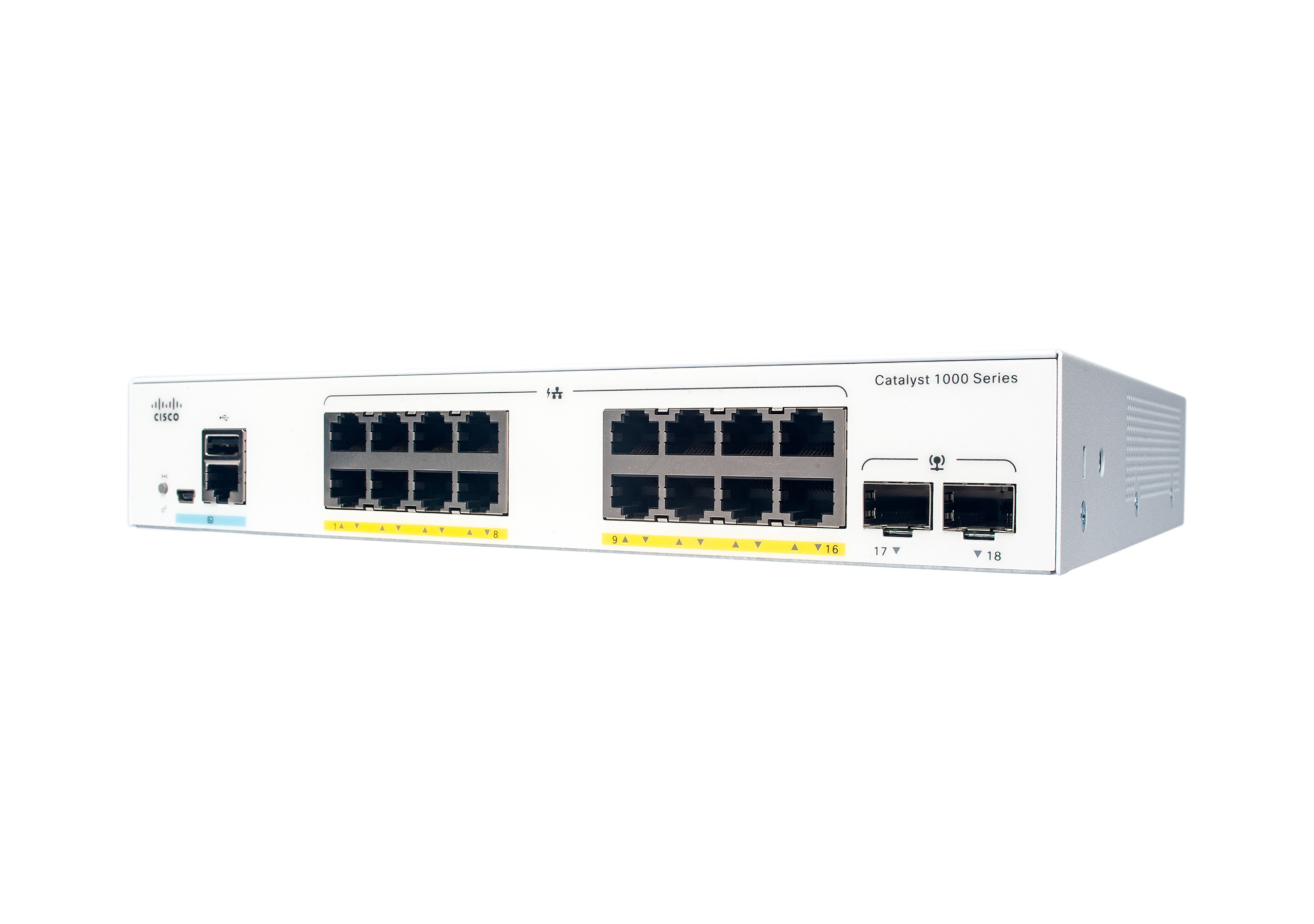 CISCO C1000-16P-E-2G-L Switch Catalyst 1000 16port GE, POE, Ext PS, 2x1G SFP, CISCO C1000-16P-E-2G-L Switch Catalyst 1000 16port GE, POE, Ext PS, 2x1G SFP,