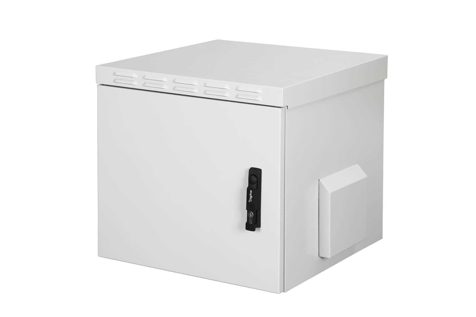 Metallschrank, Wandschrank, Weiß, abschließbar, Lüftungsschlitze