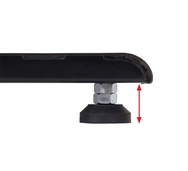 B-TECH SYSTEM X - Short Floor Stand / Trolley Base for BT8380 BT8380-SHB/B