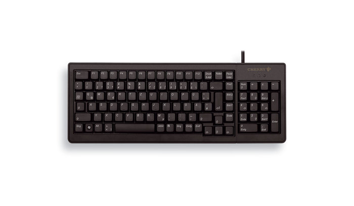 Cherry Tastatur XS G84-5200 (G84-5200LCMDE-2), schwarz