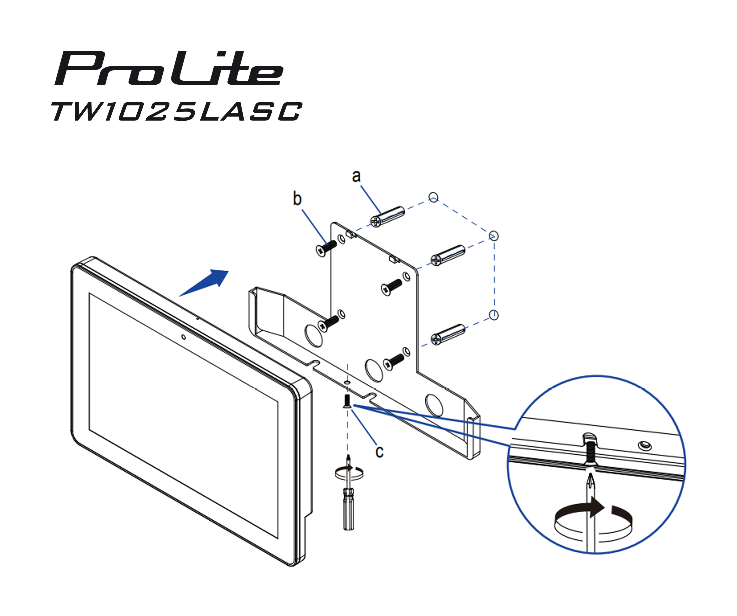 IIYAMA ProLite TW1025LASC-B3PNR