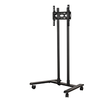 B-TECH Large Flat Screen Trolley / Floor Stand (VESA 600 x 400) - 1.6m Ø50mm Poles BT8504/BB V2 B-TECH Large Flat Screen Trolley / Floor Stand (VESA 600 x 400) - 1.6m Ø50mm Poles BT8504/BB V2