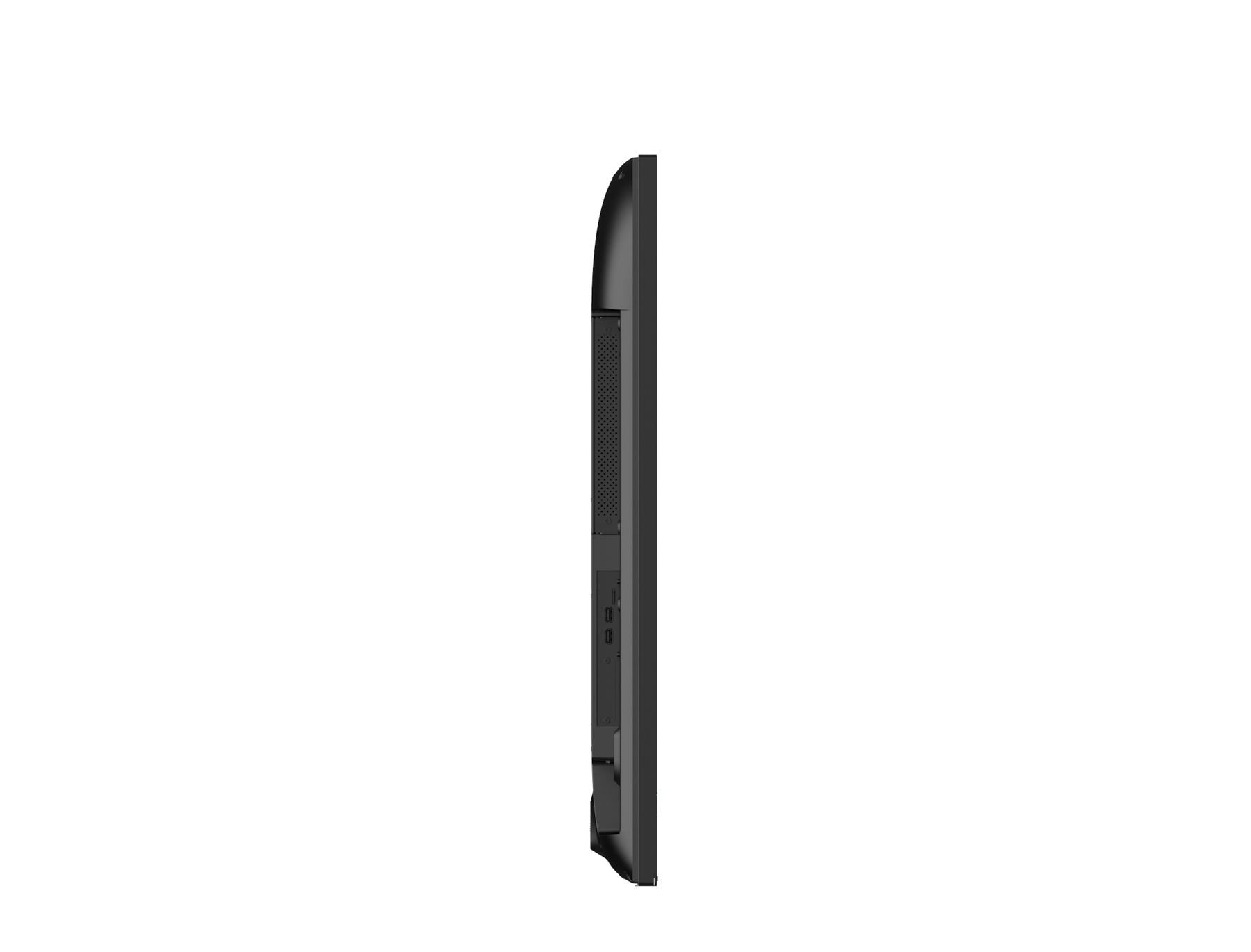 monitor, LED, schwarz, Anschlüsse, dünn