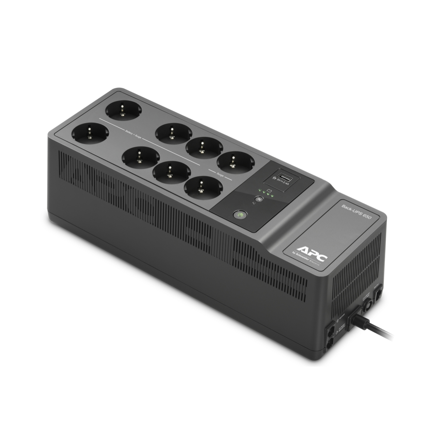 APC BE650G2-SP - Back-UPS 650VA, 230V, 1 USB charging port APC BE650G2-SP - Back-UPS 650VA, 230V, 1 USB charging port