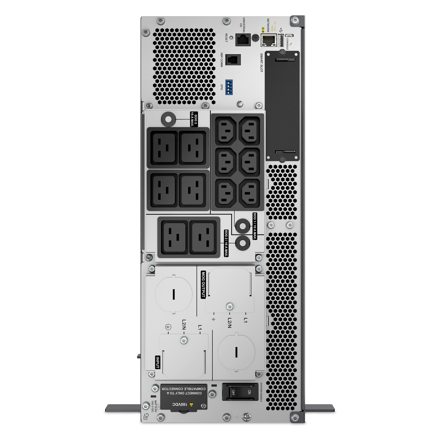 APC Smart-UPS Ultra On-Line Lithium ion, 10KVA/10KW, 4U Rack/Tower, 230V