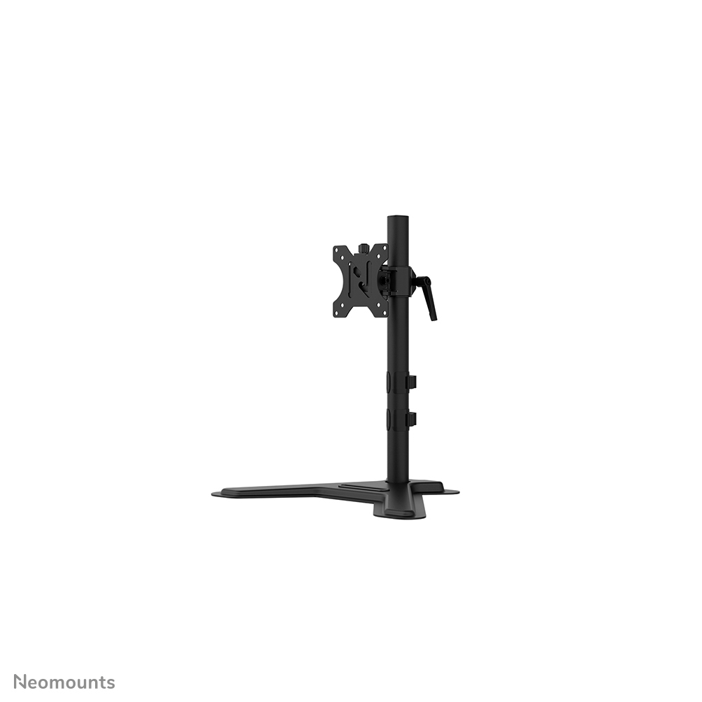 monitorarm, monitor mount, vertikaler ständer, gasfedern, schwarz