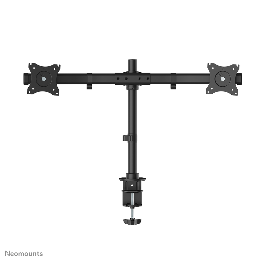 Neomounts Monitor-Tischhalterung - Klemme /Bolzen - 10 kg - 25,4 cm (10 Zoll) - 68,6 cm (27 Zoll) - 100 x 100 mm - Schwarz