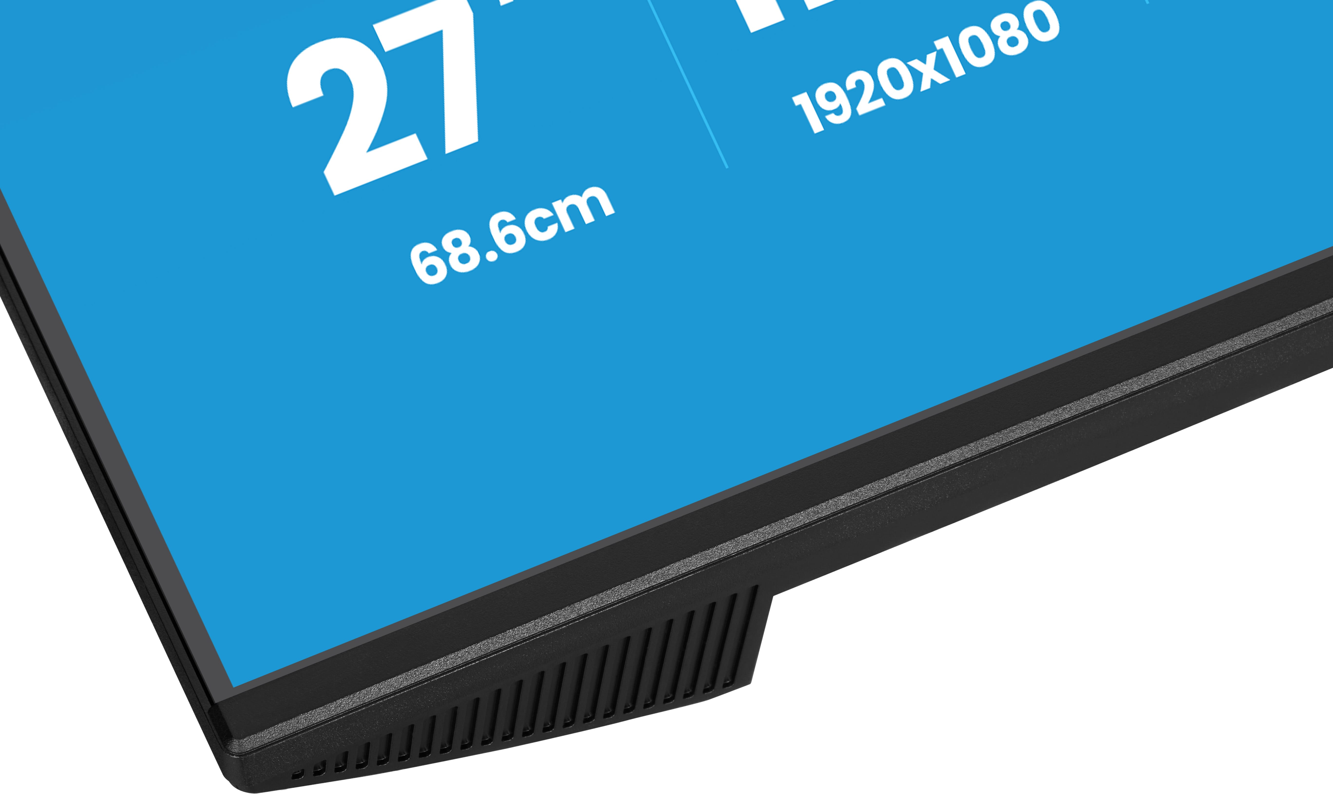 Monitor, Display, LED, Slim bezel, VESA compatible