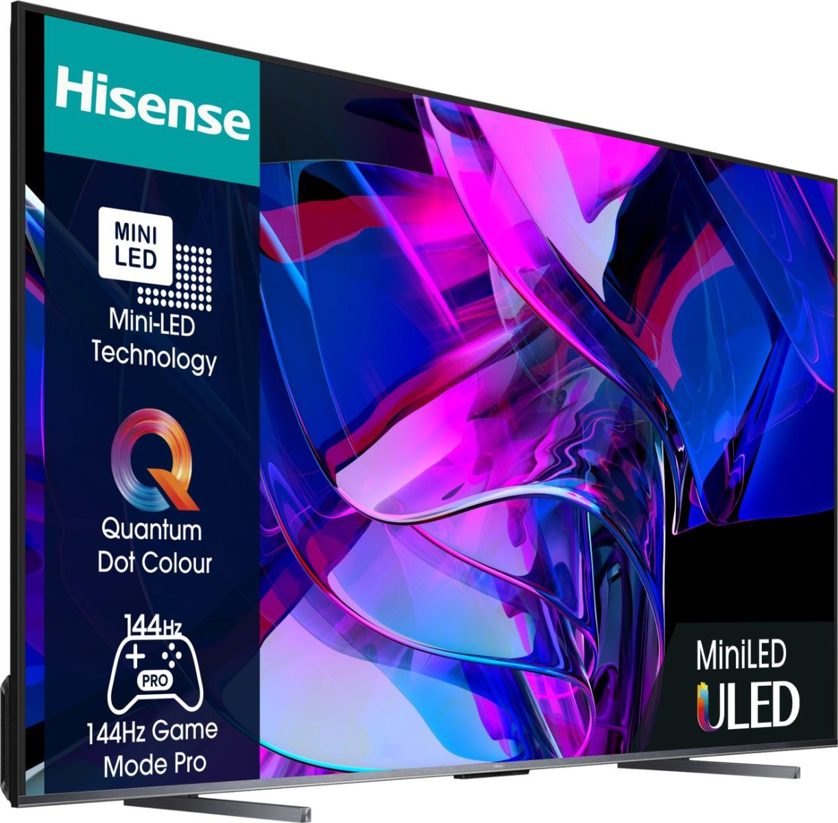 Hisense TV 100U7KQ 100" TV (2023) Computerausrüstung, Überwachen, Bildschirm, FERNSEHER
