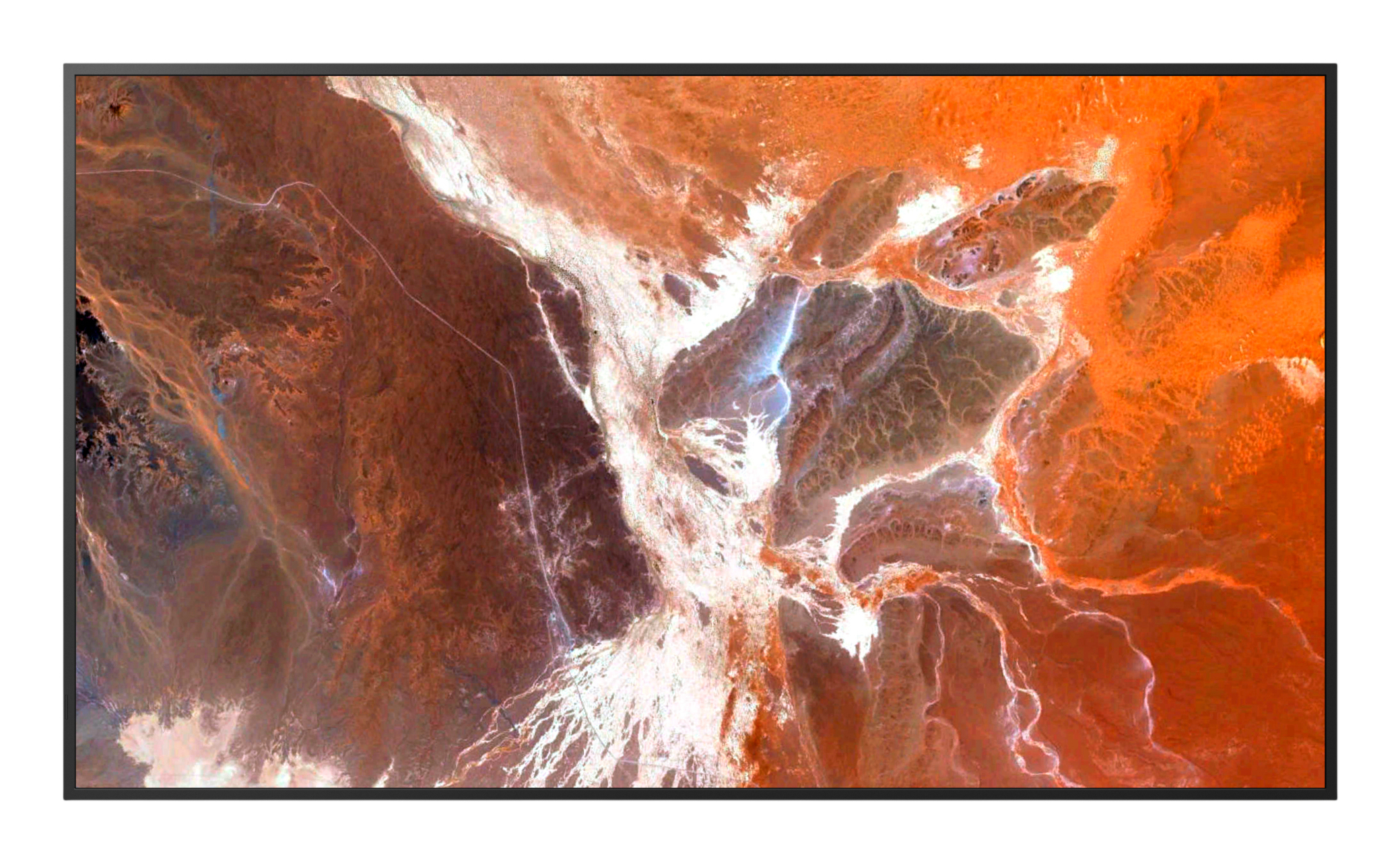 Wüstenlandschaft, Erde, Roter Boden, Flussbett, Geologie